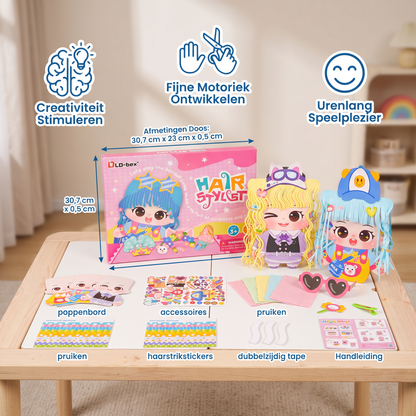 DIY Kappersknutselset voor Kinderen