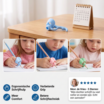 Ergonomische Siliconen Schrijfhulpmiddelen voor Pennen