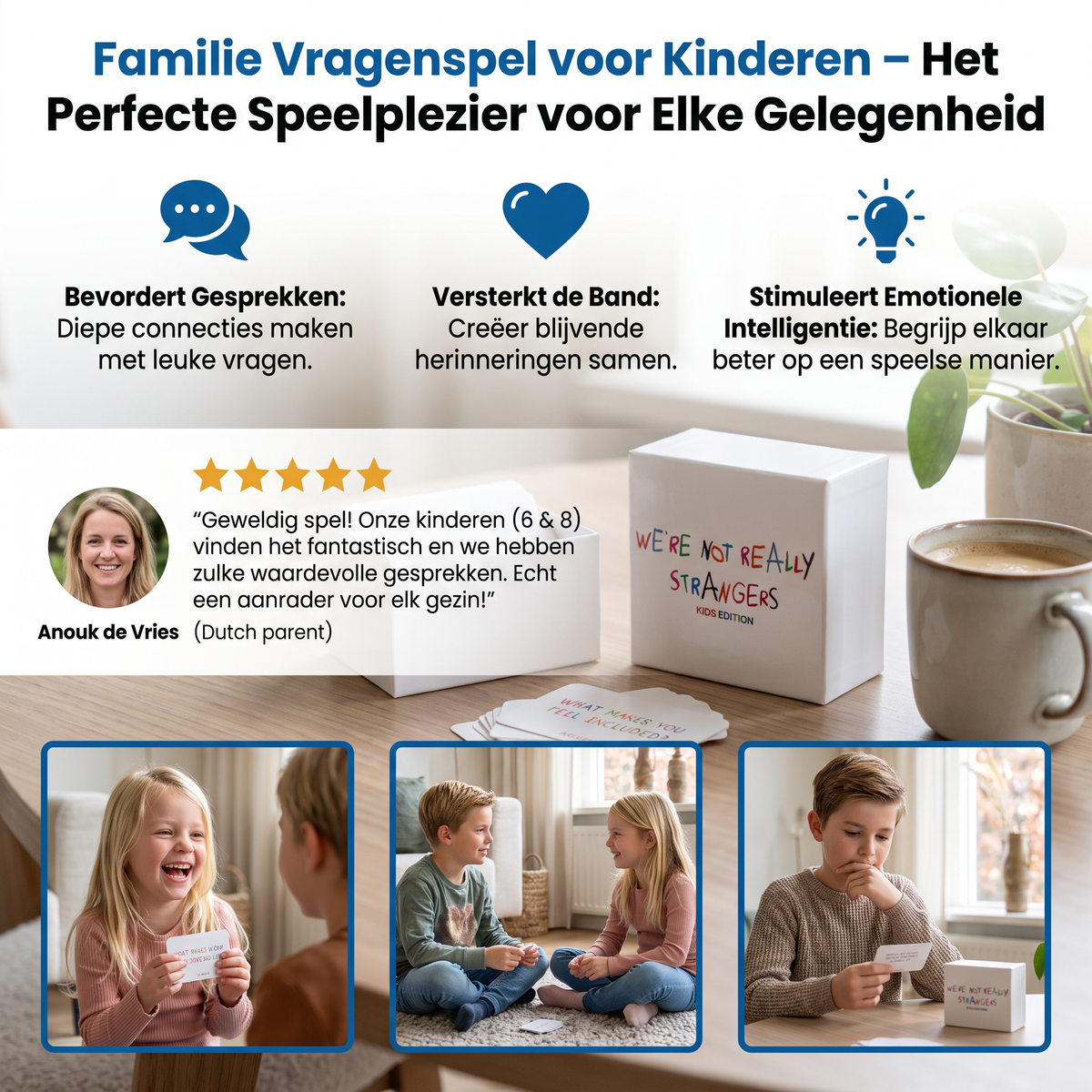Familie Vragenspel voor Kinderen – Het Perfecte Speelplezier voor Elke Gelegenheid
