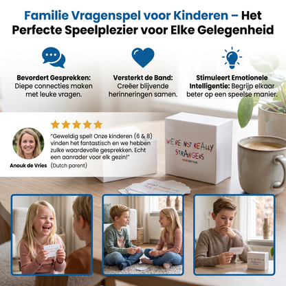 Familie Vragenspel voor Kinderen – Het Perfecte Speelplezier voor Elke Gelegenheid