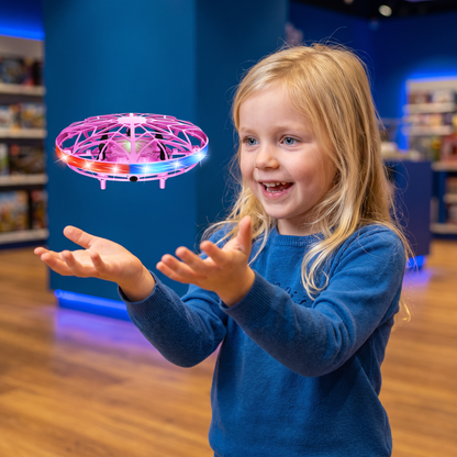 Bewegingsgestuurde LED-UFO-Drone