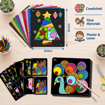 DIY-Foliekunst-Knutselset voor Kinderen