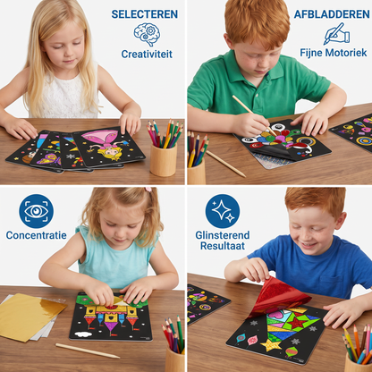 DIY-Foliekunst-Knutselset voor Kinderen