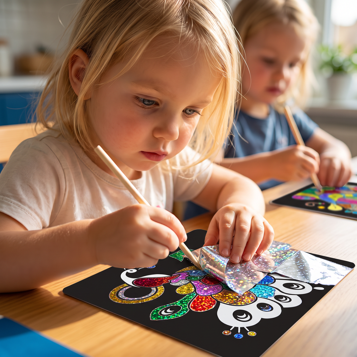DIY-Foliekunst-Knutselset voor Kinderen
