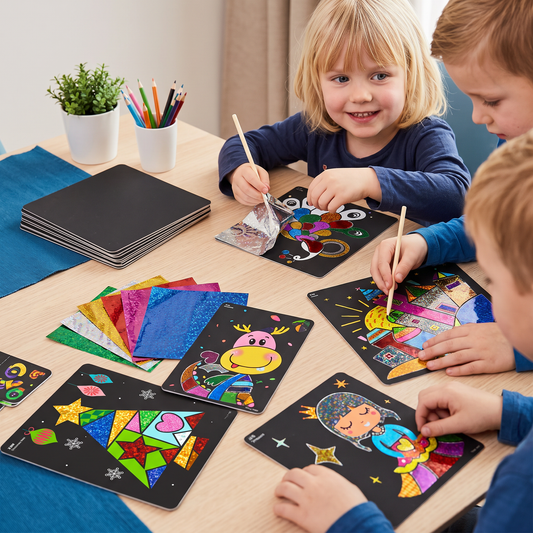DIY-Foliekunst-Knutselset voor Kinderen