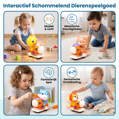 Interactief Schommelend Dierenspeelgoed met Muziek en Licht