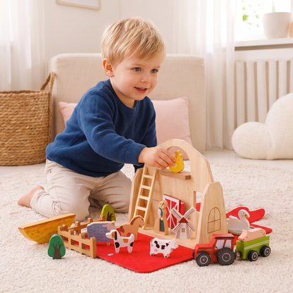 Montessori Houten Muziekinstrumenten Set voor Baby’s - Sensorisch & Muzikaal Educatief Speelgoed