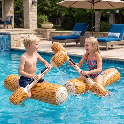 Opblaasbaar Pool Battle Spel voor Kinderen – Waterbalans & Spetterspel