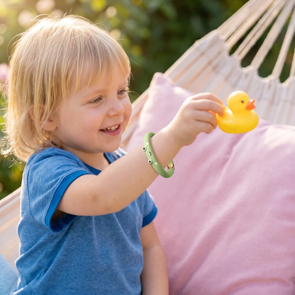 Kinder Muggenwerende Armband met Schattig Dierenontwerp en Waterdicht Design