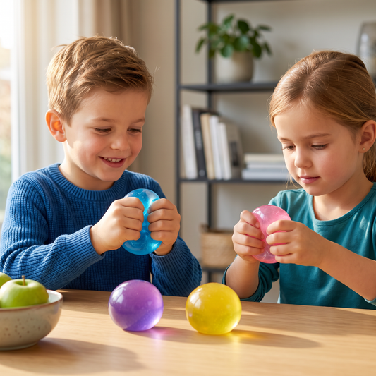 Stressbal Met Kokosolie-Vulling – Zacht & Ontspannend