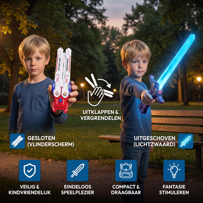 Lichtgevend Uitschuifbaar Vlinderscherm Voor Kinderen
