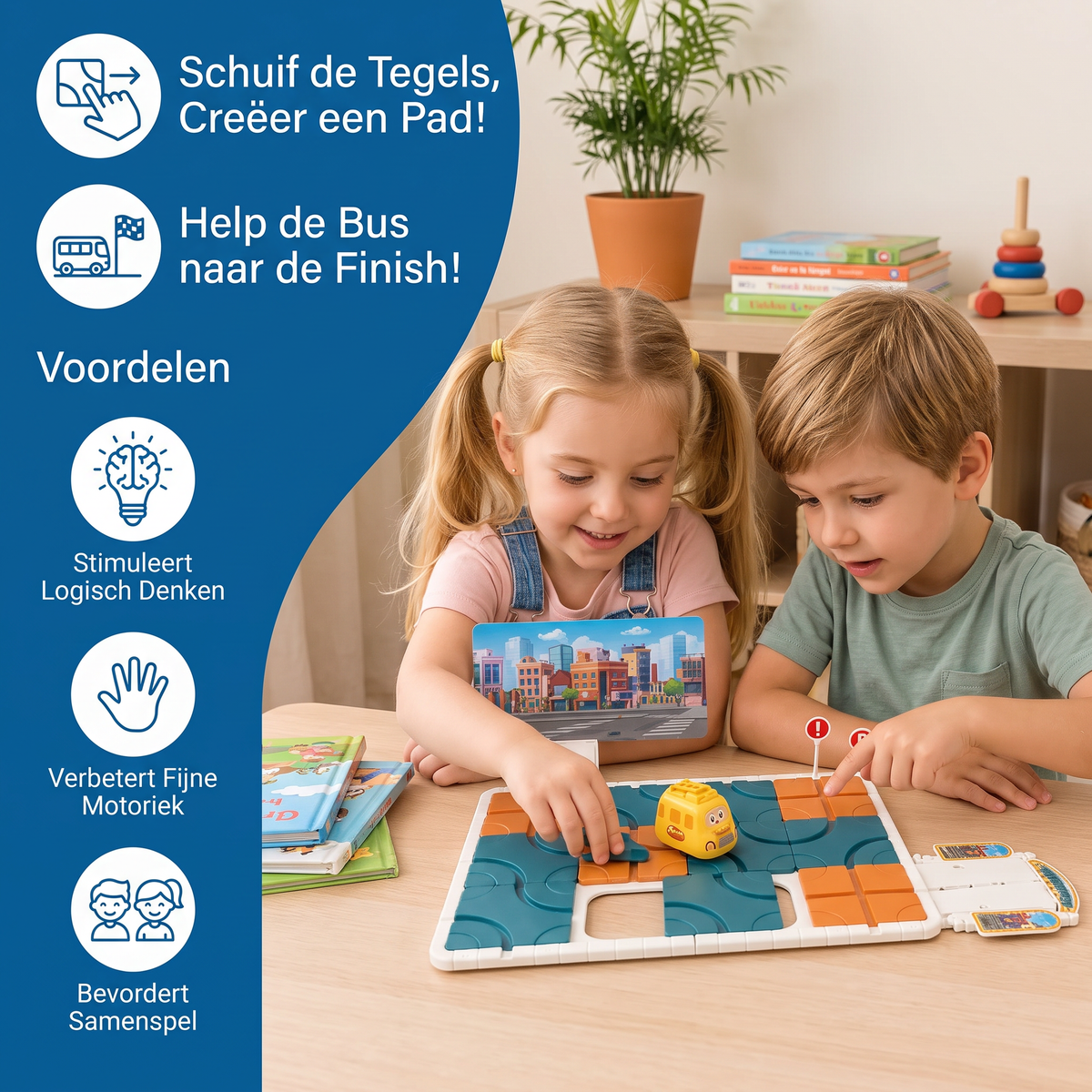 Schuifpuzzel Doolhofspel
