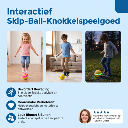 Interactief Skip-Ball-Knokkelspeelgoed Voor Kinderen