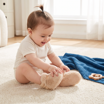 Pluizige Sokken Schoentjes Voor Baby's