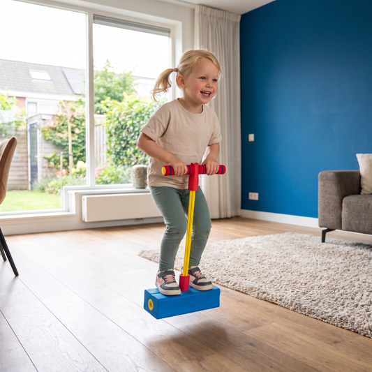 Kinder Pogo Springstok Van Schuim – Spring Speelgoed Voor Binnen En Buiten