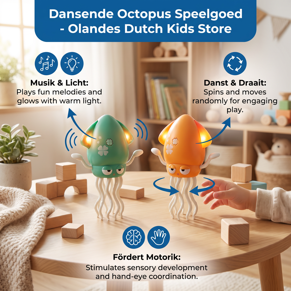Dansende Octopus Speelgoed Voor Kinderen