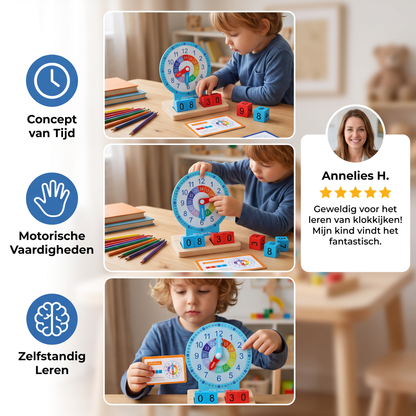 Educatief Montessori Klokkijken Leerspeelgoed