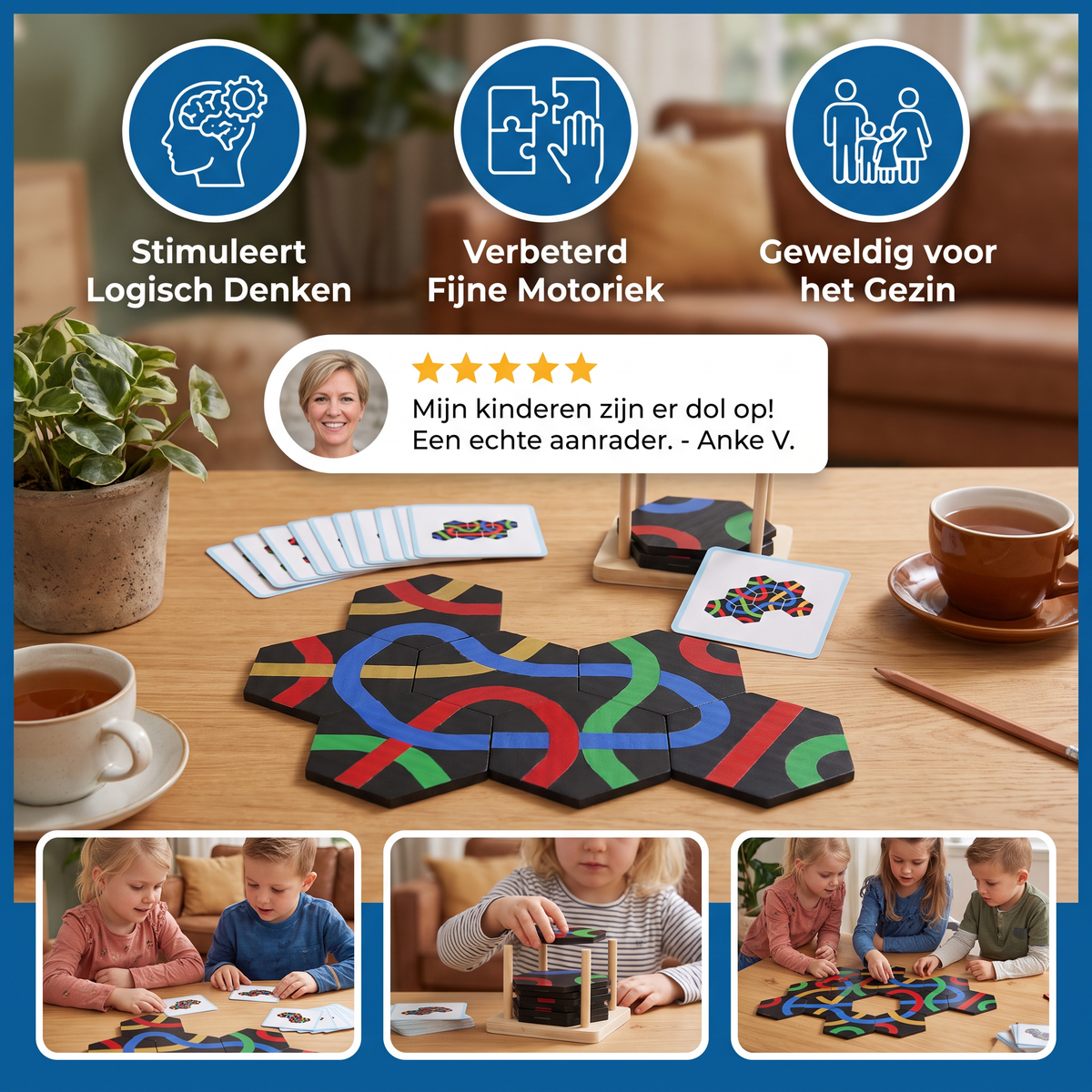 Padpuzzel – Educatief Wegzoek Leer- En Familiespel