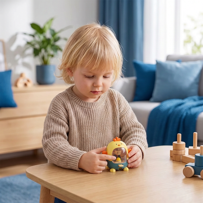 Interactief Kippen-Balspel voor Kinderen – Richten, Schieten & Raken Leerspel