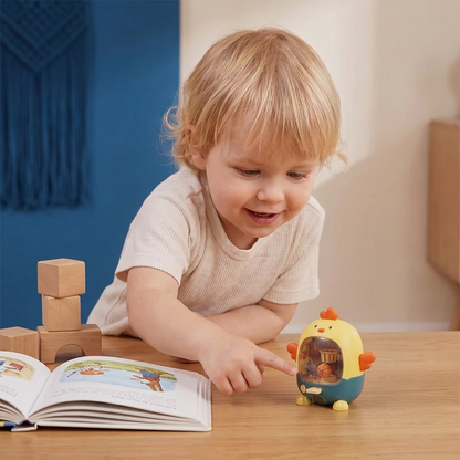 Interactief Kippen-Balspel voor Kinderen – Richten, Schieten & Raken Leerspel