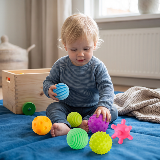 Baby Sensorische Ballenset – Voelen & Tastzin Stimuleren