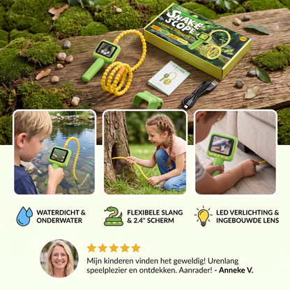 Kinder Ontdekkingscamera – Onderwater- en Natuurexploratiespeelgoed met Licht & Display