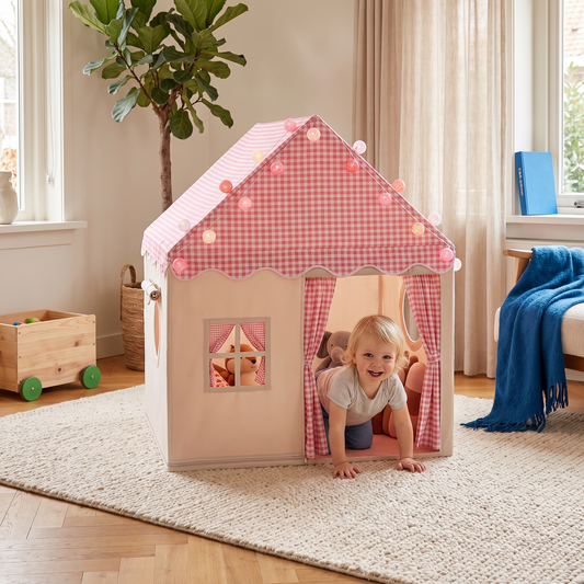 Kinderspeeltent met Ruitjesdak