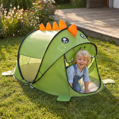 Opvouwbare Dino-Speeltent voor Kinderen – Perfect voor Warme Dagen & Gezellige Speeluren