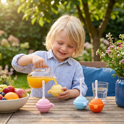 Lolly-ijsjesvorm om Zelf te Maken – 4-delige Set