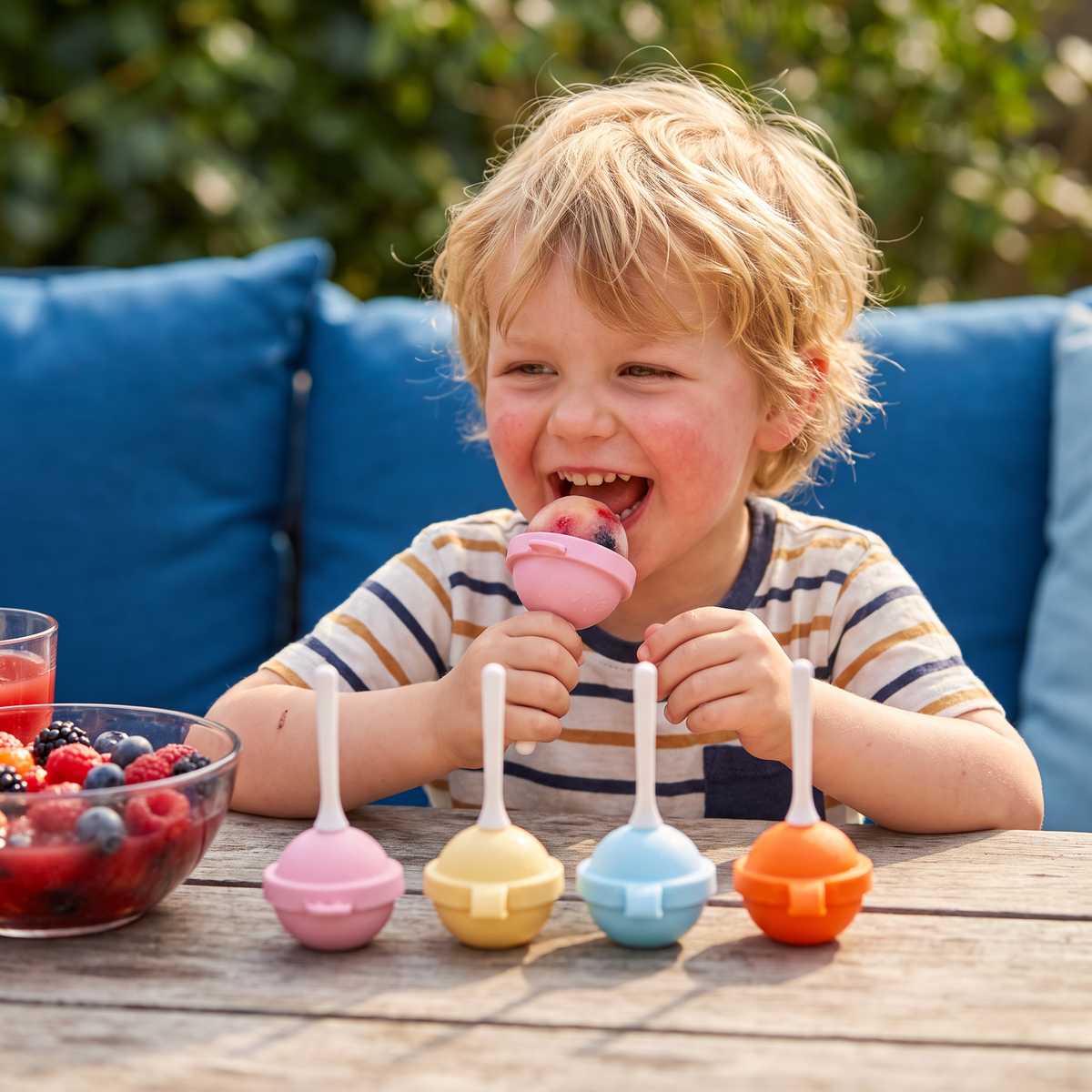 Lolly-ijsjesvorm om Zelf te Maken – 4-delige Set