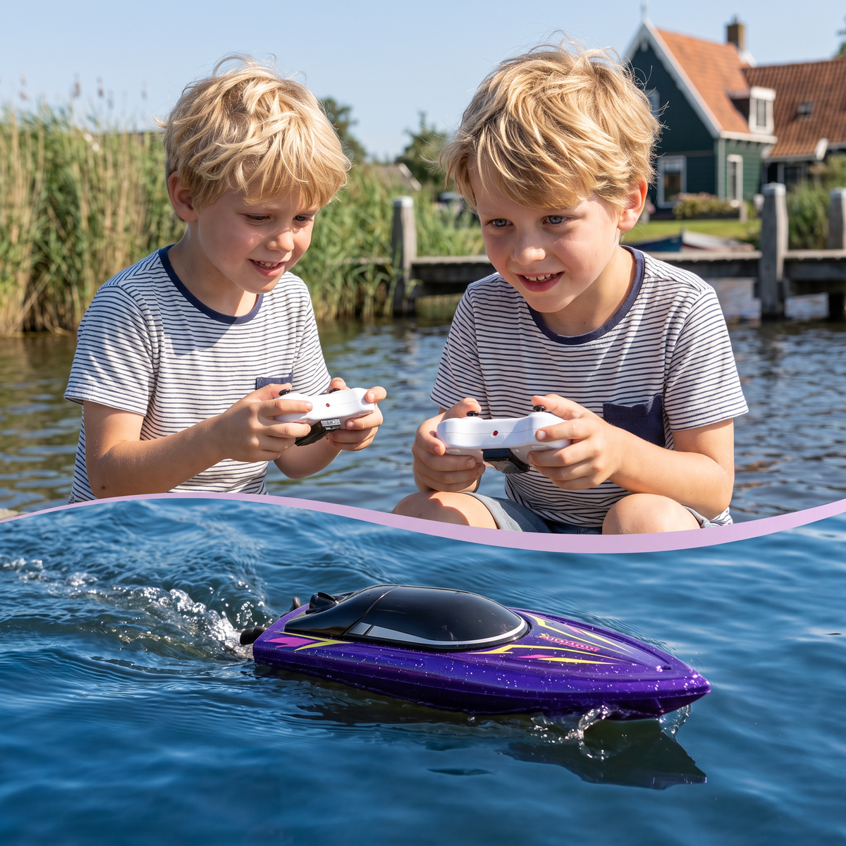 Elektrische Rennboot für Rasanten Wasserspaß im Sommer