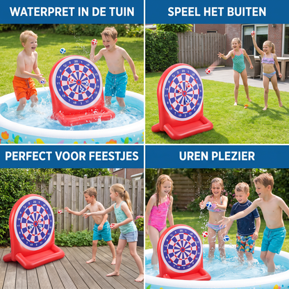Opblaasbaar Water-Doelspel met Darts – Outdoor Werpspel voor de Tuin