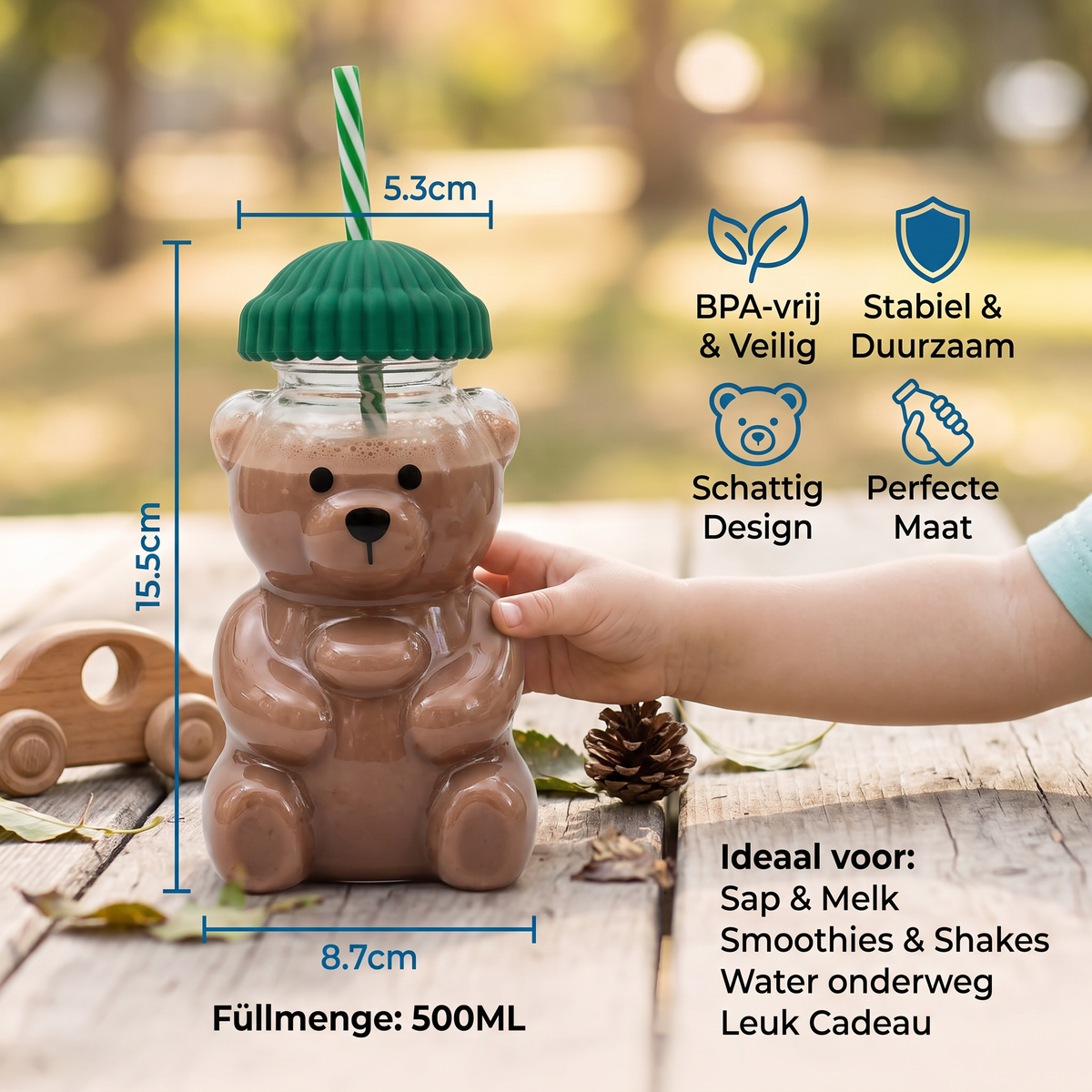 HoneyBear Kinderdrinkfles