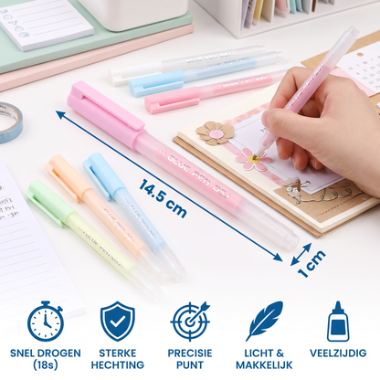Precisie-Snel Drogen Lijmstift
