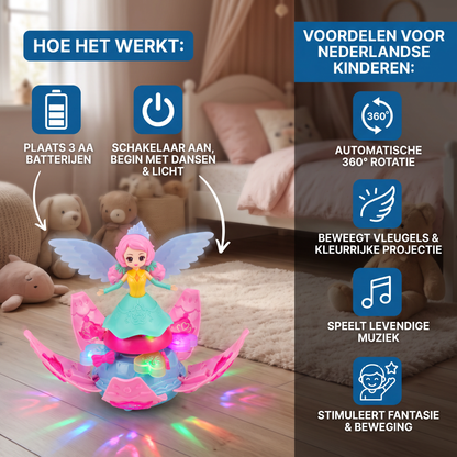 Lichtgevend Feeënprinsessendansspeelgoed