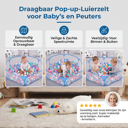 Draagbaar Pop-up-Luierzelt voor Baby’s en Peuters