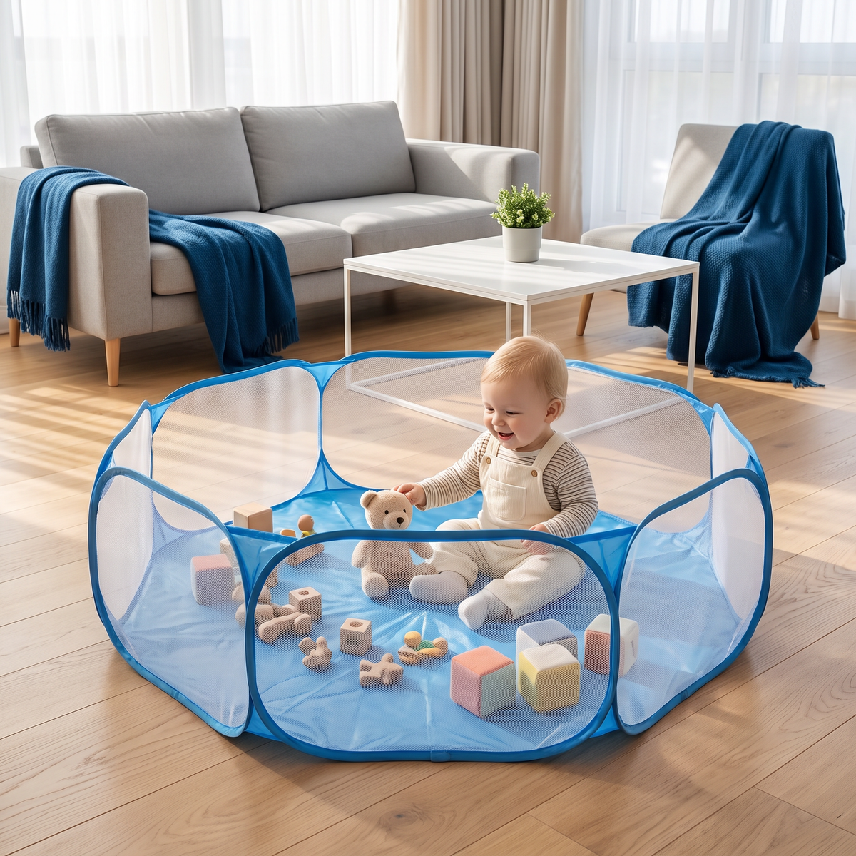 Draagbaar Pop-up-Luierzelt voor Baby’s en Peuters