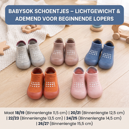 Babysok Schoentjes – Lichtgewicht & Ademend Voor Beginnende Lopers
