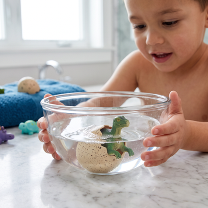 Educatief Dinosaurusei dat in Water Uitkomt voor Kinderen
