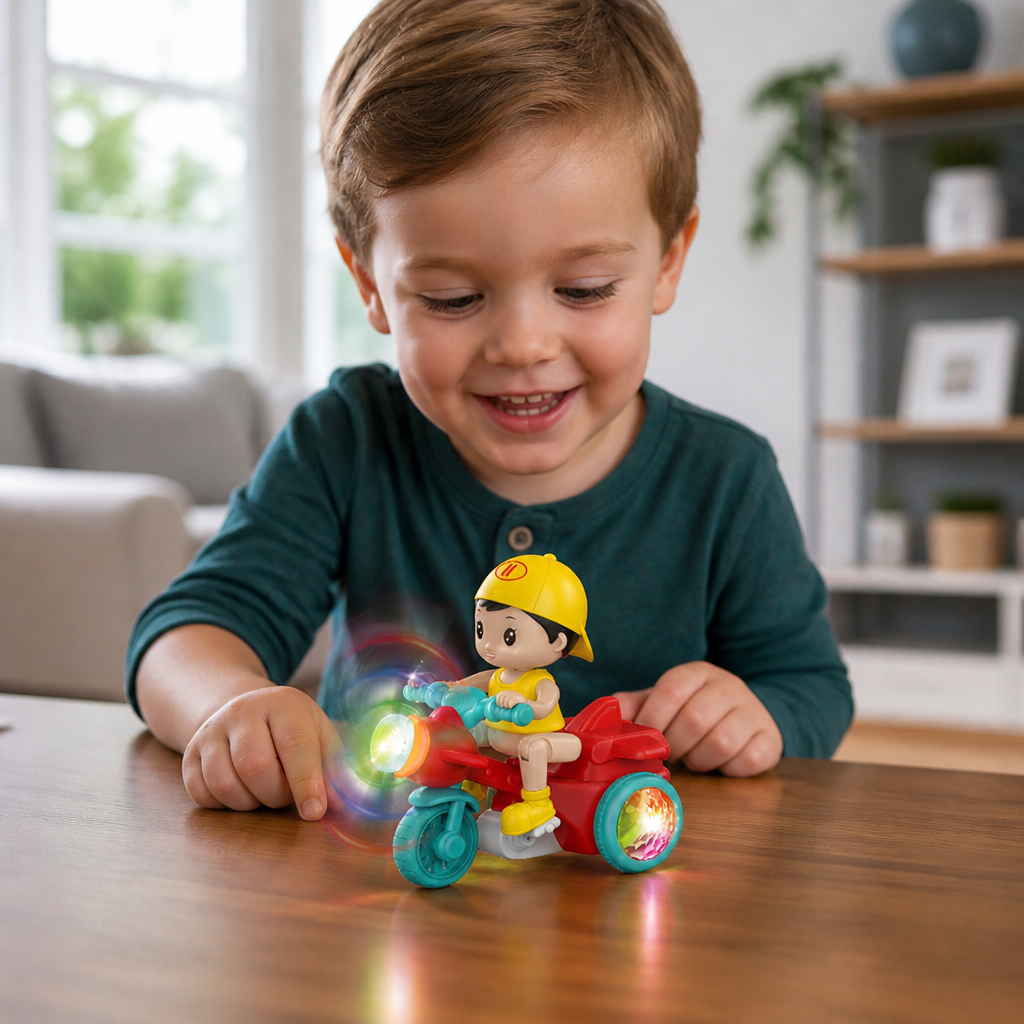 Lichtgevende Muzikale Kinder Stuntstep