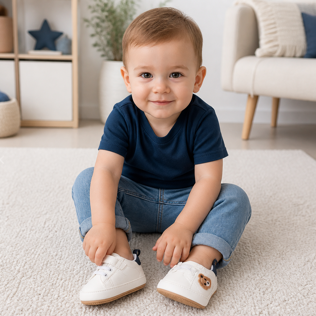 Peuterschoenen Met Een Schattig Berenontwerp
