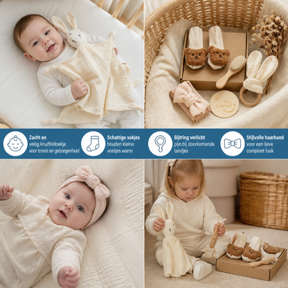 6-Delige Cadeaubox Set Voor Pasgeborenen – Eerste Babyuitzet