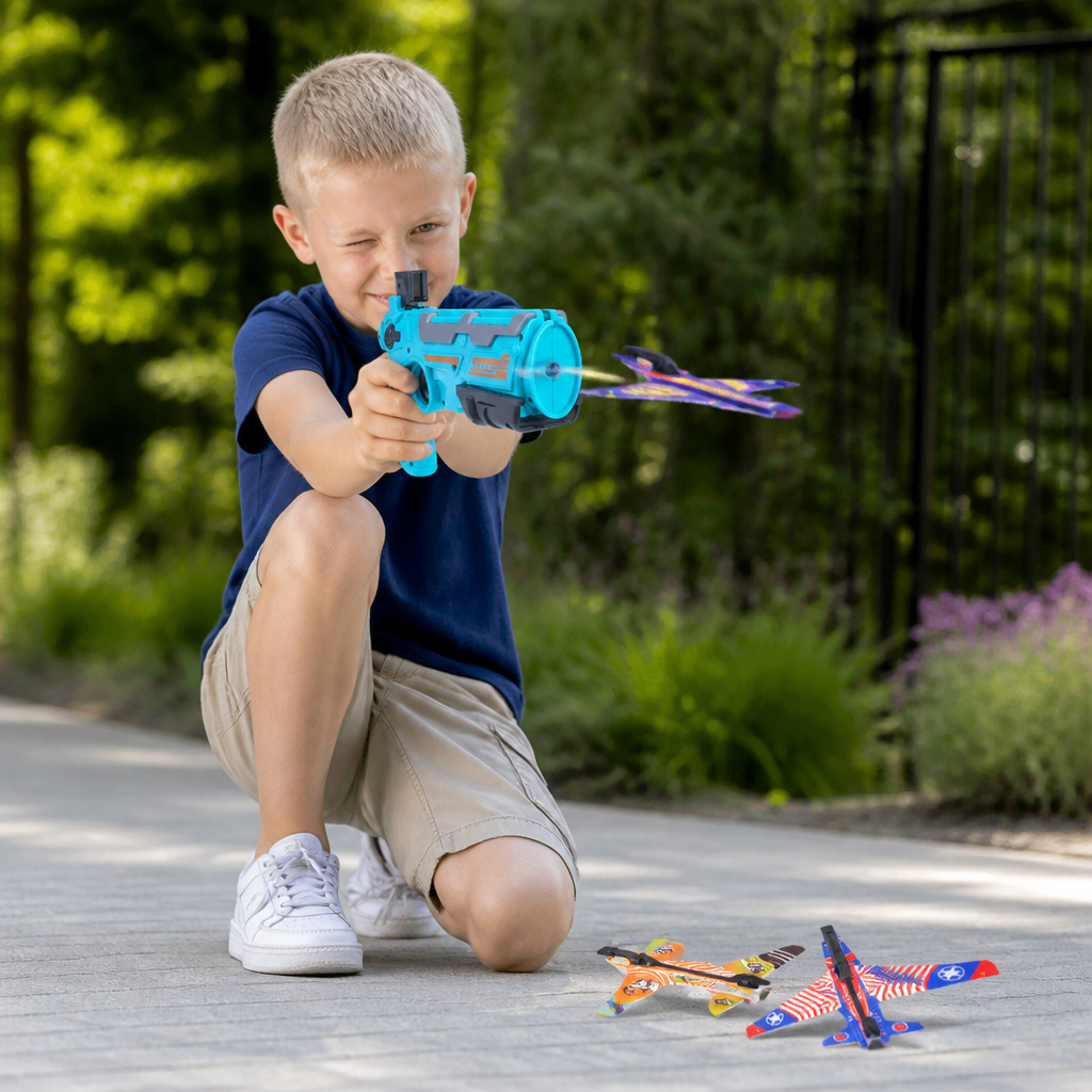 Kinder Vliegtuig Katapult Launcher – Outdoor Vliegspeelgoed