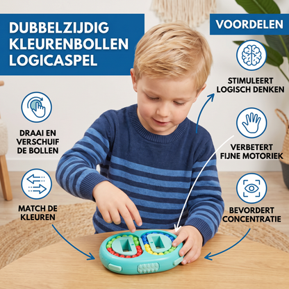 Dubbelzijdig Kleurenbollen Logicaspel