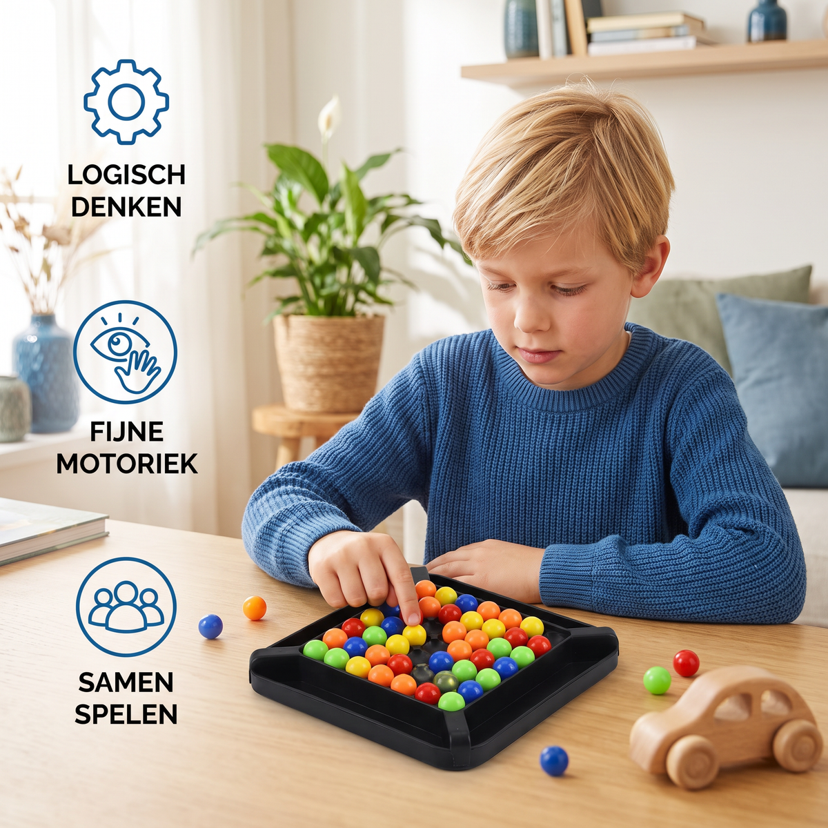 Kleuren Match Logicaspel – Interactief Kogel Denkspel Voor Kinderen & Volwassenen