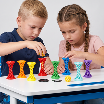 3D Spiraal Fidget Speelgoed – Draaibaar Anti-Stress Bureauspeelgoed