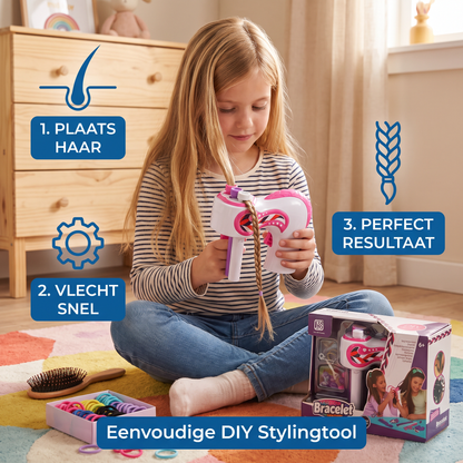 Automatisch Haarvlechtapparaat voor Kinderen – Eenvoudige DIY Stylingtool