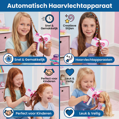 Automatisch Haarvlechtapparaat voor Kinderen – Eenvoudige DIY Stylingtool