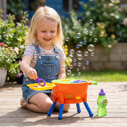 BBQ Zeepbellenmachine Speelgoed met Zeepoplossing en Vormen