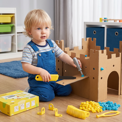 Kinder-Bouwgereedschapsset Van Karton
